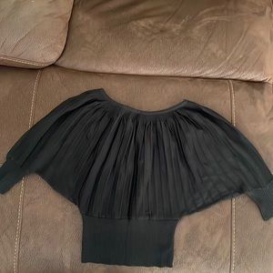 Bebe dolman sleeve 3/4 sweater